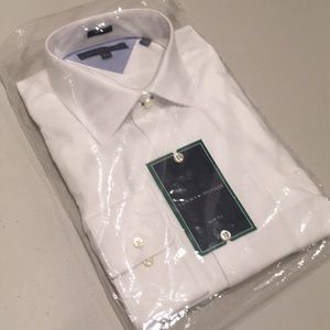 Tommy Hilfiger Dress shirt NWT Slim Fit 16.5 34/35